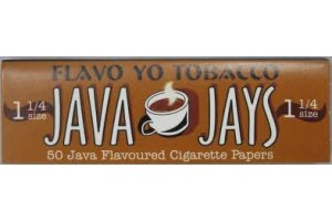 Juicy Jay's ochucené krátké papírky, Java (káva), 32ks/bal.